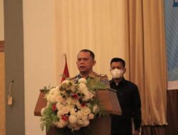 Bupati Labuhanbatu buka sosialisasi Peraturan Bupati Labuhanbatu nomor 19 Tahun 2022 tentang perubahan atas peraturan Bupati Labuhanbatu nomor 32 tahun 2018 tentang transaksi non tunai