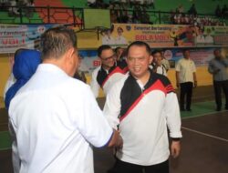 Pemkab Labuhanbatu buka Kejuaraan Bola Voli Wilayah Zona ll Provinsi Sumatera Utara