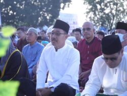 Pemkab Labusel laksanakan sholat idul adha 1443 Hijriah