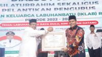 Wabup Labusel hadiri  acara Dialog Publik, Silaturrahim sekaligus Pelantikan IKLAB Raya Periode 2022-2024