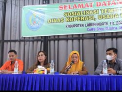 Pemkab Labuhanbatu gelar sosialisasi temu usaha UMKM, usaha kecil dan menengah