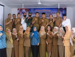 Tim 2 Penilaian dan Pembinaan Kecamatan Terbaik Tingkat Kabupaten Labuhanbatu 2022 kunjungi kecamatan Panai Hulu