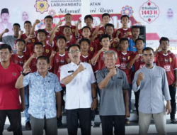 Bupati Labusel lepas Tim FOSSBI U-16 Kabupaten Labuhanbatu Selatan