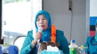 Ketua TP PKK Labusel hadiri acara Pengukuhan Tim Penggerak PKK Desa Teluk Panji