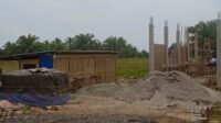 Bangunan gedung disimpang 3 Ledong diduga tidak miliki SIMBG