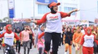 Pemkab Labuhanbatu hadiri Hari Bebas Kendaraan Bermotor (HBKB) alias Car Free Day (CFD)