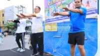 Bupati Labuhanbatu ikuti Senam Sehat Car Free Day