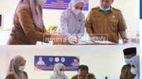Dinkes Labuhanbatu hadiri penandatanganan perjanjian kerjasama, RSUD Rantauprapat menyepakati kerjasama dengan yayasan kanker Indonesia cabang Kabupaten Labuhanbatu