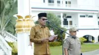 Asisten 1 Pemkab Labusel pimpin apel gabungan
