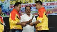 Bupati Labusel terpilih sebagai ketua Komite Olahraga Nasional Indonesia (KONI) Kabupaten Labusel masa bakti 2022-2026