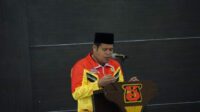 Wabup Labusel hadiri Musyawarah Olahraga Kabupaten Luar Biasa KONI Kabupaten Labuhanbatu Selatan Masa Bakti 2022 – 2026