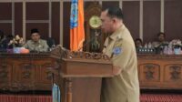 Bupati Labuhanbatu ikuti Rapat Paripurna DPRD dalam rangkah Pengesahan Peraturan Daerah Penyelengaraan Penanggulangan Bencana