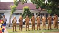 Asisten III Pemkab Labuhanbatu pimpin Apel Gabungan Kelompok I Pemerintah Kabupaten Labuhanbatu