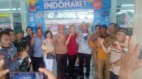 Indomaret resmi dibuka sekaligus santuni 47 anak yatim di Desa Pangkal Lunang