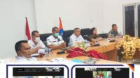 Sekdakab Labuhanbatu hadiri Meeting virtual Pemantauan Pilkades Serentak Tahun 2022 Kabupaten Labuhanbatu
