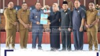 Bupati Labuhanbatu hadiri sidang paripurna pembahasan peraturan Daerah tentang APBD Kabupaten Labuhanbatu tahun 2023