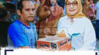 Wabup Labuhanbatu berikan bantuan kepada korban kebakaran