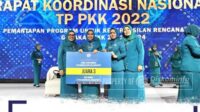Ketua TP PKK Labuhanbatu hadiri Rapat Koordinasi Nasional TP PKK Tahun 2022