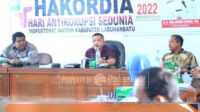 Setdakab Labuhanbatu dan jajarannya ikuti peringatan Hari Anti Korupsi Sedunia (HAKORDIA) Tahun 2022