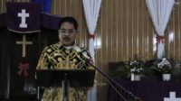 Bupati Labuhanbatu hadiri pelantikan Majelis Pekerja Harian Persekutuan Gereja-Gereja Indonesia (MPH-PGI) Daerah Kabupaten Labuhanbatu periode 2022-2027