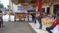Open house syukuran tahun baru dan kenaikan pangkat Kapolsek Namorambe