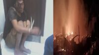 Pelaku pembakar 16 rumah di Desa Simandulang Labura berhasil ditangkap Polsek Kualuh Hilir