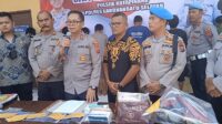 Polsek Kotapinang Polres Labusel rilis pengungkapan Tindak Pidana Pencurian dan Narkoba