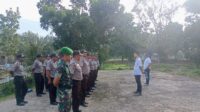 H.R. Nanda JO APK Kebun Labuhan Haji PTPN III pimpin langsung kegiatan Apel Pengamanan (Satpam) KLAJI