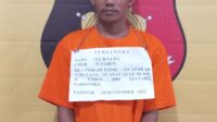 Polsek kualuh hilir berhasil mengamankan supir truk sedang mengkonsumsi Narkoba