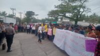 Masyarakat Nerbit kecil dan Sekitarnya gelar aksi damai di PT ESM Energi Sejahtera Mas