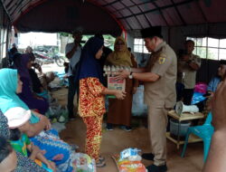 Wabup Labusel bantu korban kebakaran, salurkan bantuan kemanusiaan