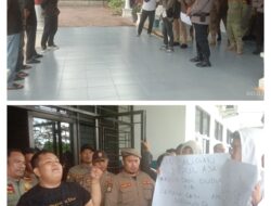 Pemkab Labusel Didemo Dua Kelompok Massa, Tuntutan Berbeda Disampaikan