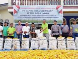 PT DNS Serahkan Hasil Panen Jagung kepada Desa Sekitar sebagai Wujud Dukungan Asta Cita Presiden untuk Ketahanan Pangan Nasional