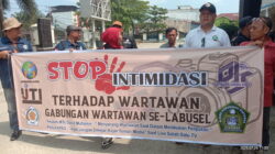Jurnalis di Labusel Gelar Aksi Damai: Tolak Intimidasi dan Bela Kebebasan Pers