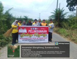 SMA Negeri 1 Silangkitang Gelar Gotong Royong Sambut HUT RI ke-80